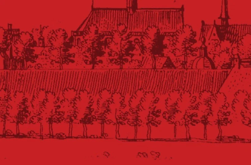 Historic Breda city illustration